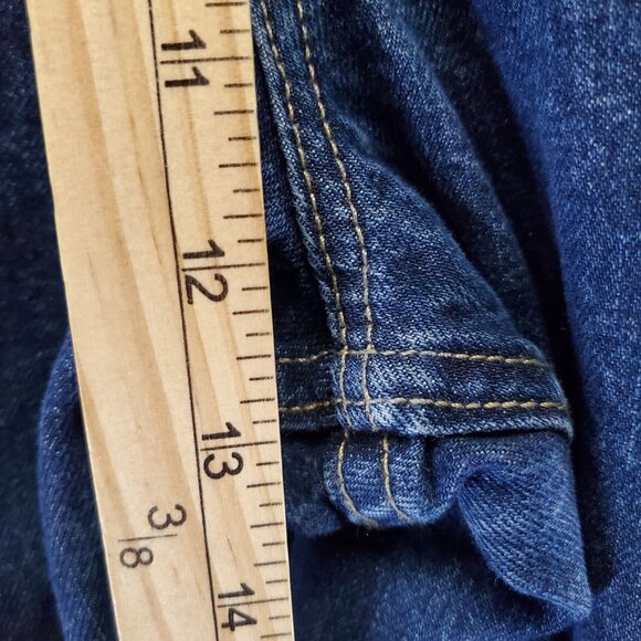 Lee Jeans Mens 42x32 Blue Relaxed Fit Cotton Denim Classic Style - Picture 6 of 12